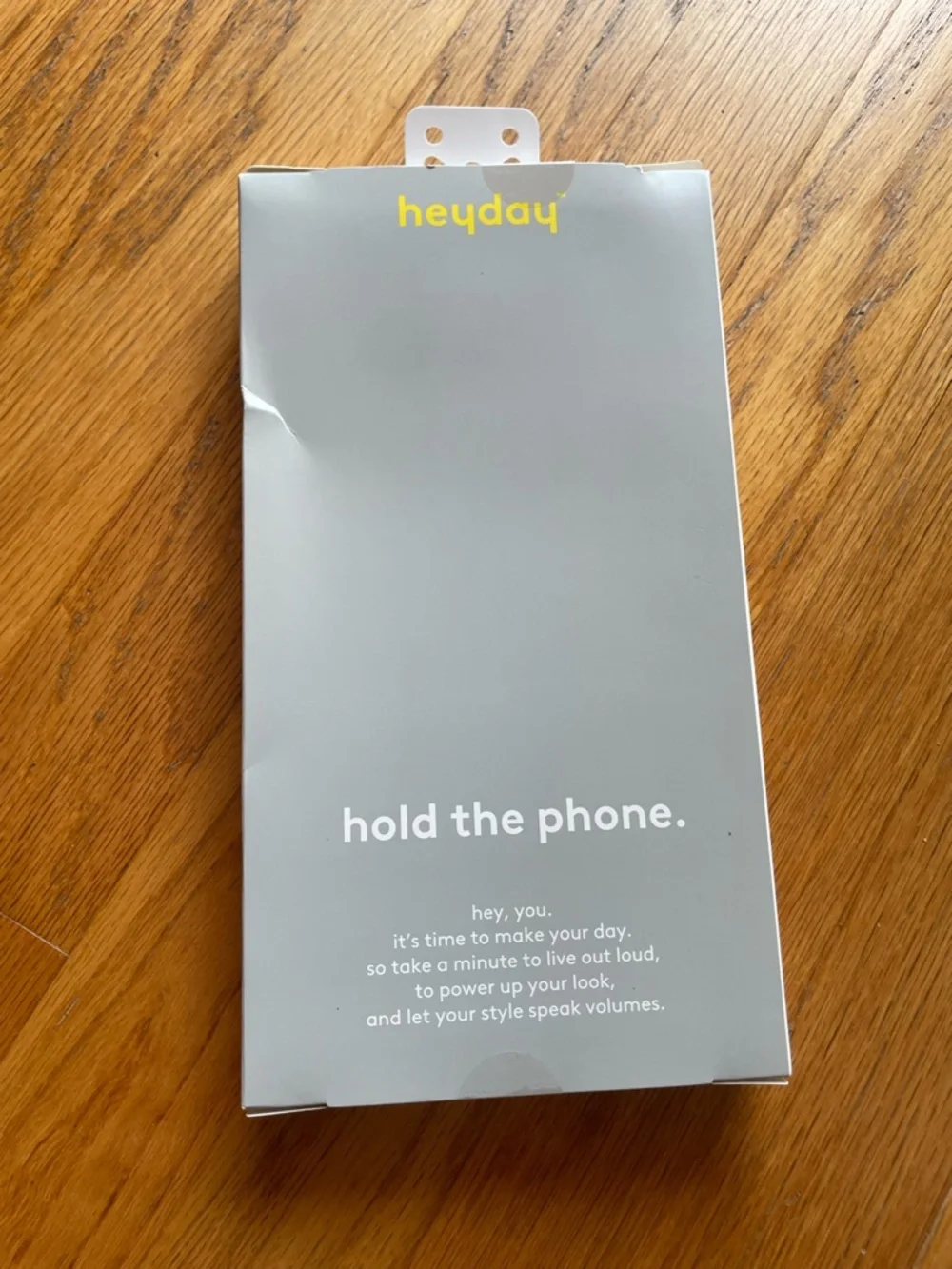 NWT Heyday waterproof phone case holder with lanyard